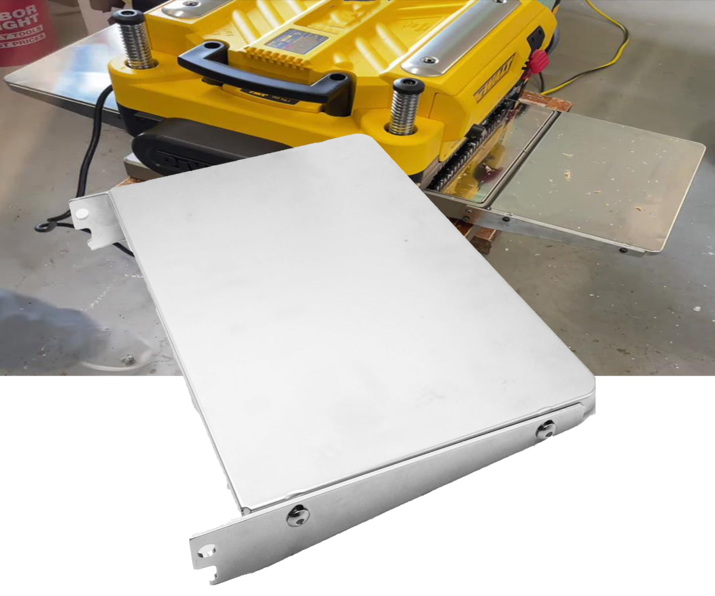 DW7351 13" Planer Folding Table Accessory for DeWALT DW735 Planer Provides Additional 9 inch Support on Each Side of the DW735 Planer (2 Tables)