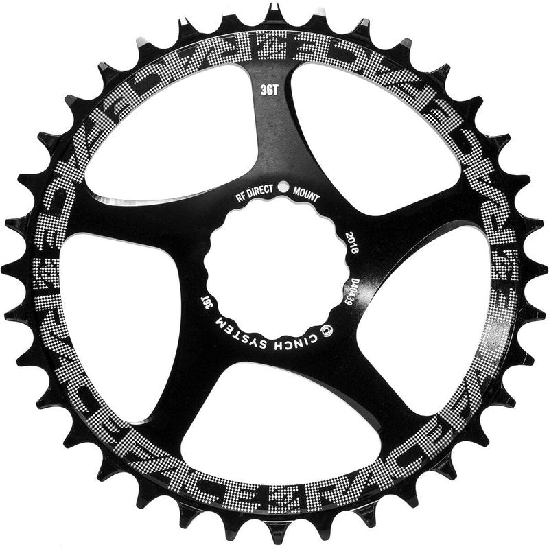 RaceFace Chainring 38T Direct Mount 10/12 SPD Black