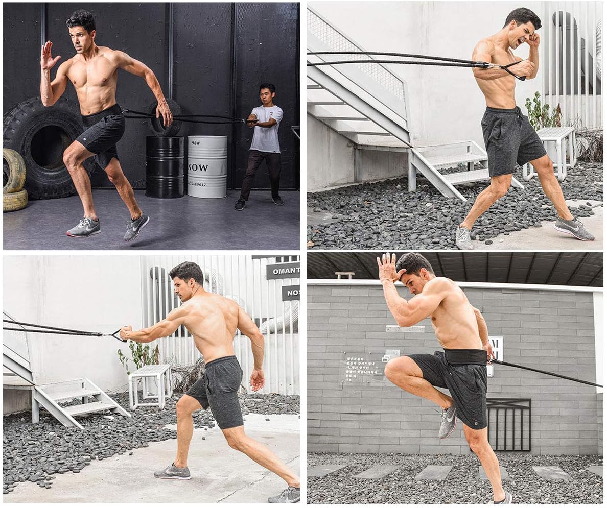 YNXing Resistance Training Rope - Boost Speed, Stamina & Strength | Explosive Force Bounce