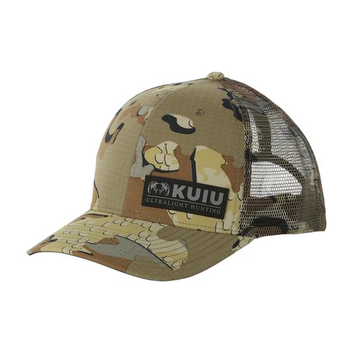 KUIU Cordura® Trucker Hat - Ultralight, Breathable Mesh Back, Adjustable Snapback, 6-Panel Design, DWR Stain-Resistant Visor