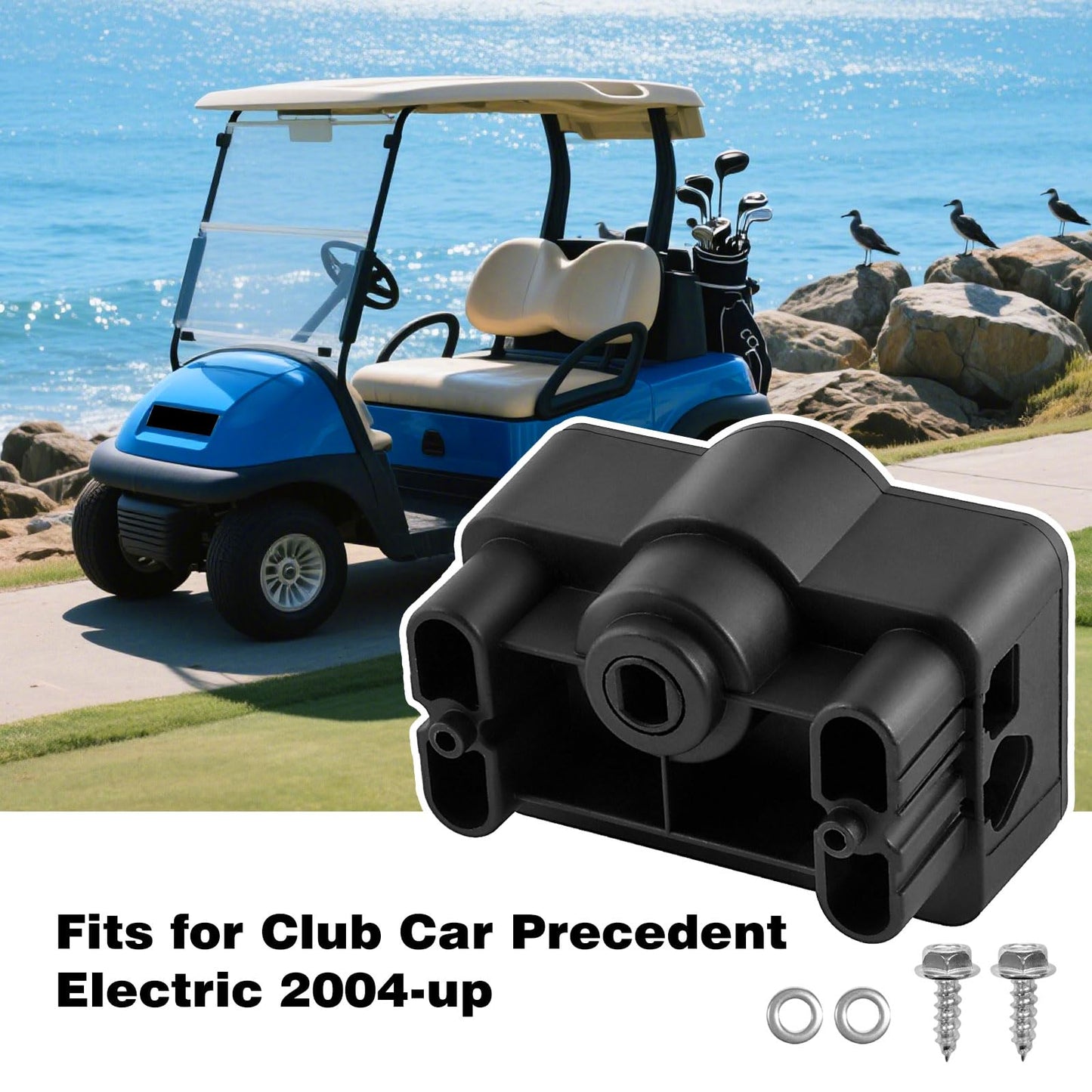 AIPSET MCOR 2 Golf Cart Throttle Potentiometer Accelerator Compatible with Club Car Precedent 2004-2011 Electric Models, Club Car MCOR 2 Motor Controller, Replaces OEM# 102528501, 103327901