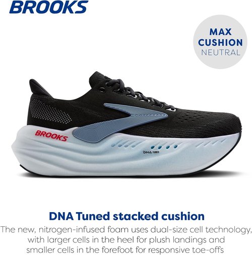 Brooks Glycerin Max Men's Neutral Running & Walking Shoes - Ultimate Comfort & Support
