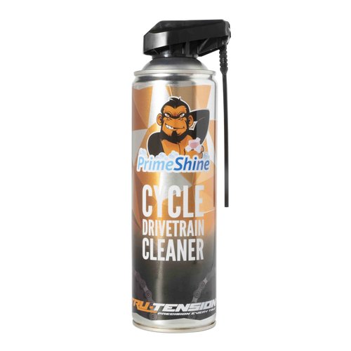 Tru-Tension | PrimeShine Cycle Drivetrain Cleaner | No Hassle Road, Mountain & E-Bikes Cleaner | Bicycle Tools & Accessories | 500ml