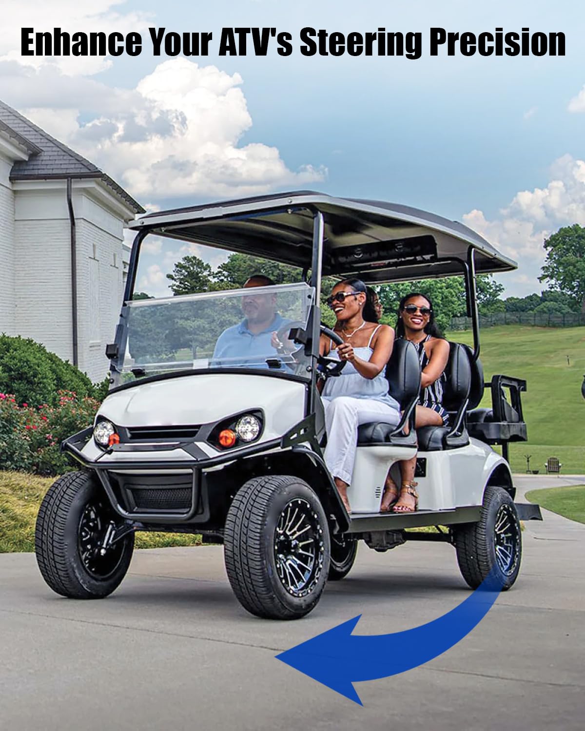 WUMZIJ Golf Cart A-Arm Bushing Kit Compatible with GTW Front Lift and MadJax MJFX A-Arm Lift Kits