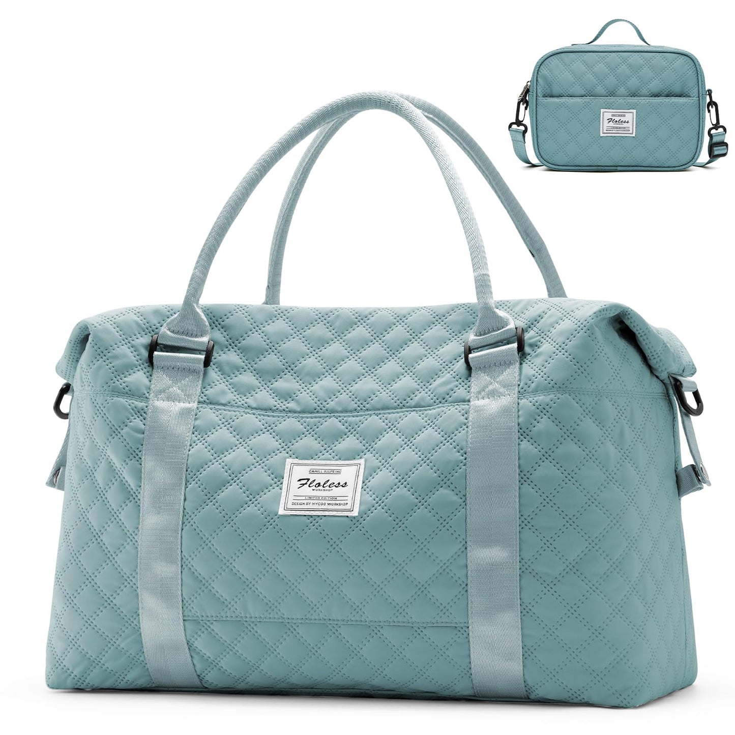 Travel Duffel Bag,Overnight Weekender Bags for Women with Wet Pocket