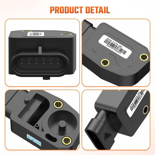 CLUBRALLY Golf Cart Throttle Sensor for 2010-Up Club Car Precedent, Tempo, Onward Gas Models with 2nd Gen Accelerator Pedal Assembly, OEM#N34-1173(G)
