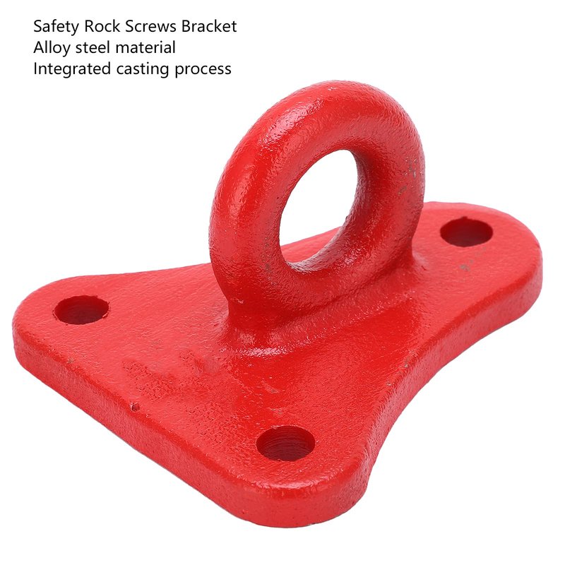 Leapiture Climbing Rope Fastening Device Safety Rock Screw Bracket Climbing Anchor Device Rope Safety Bracket Climbing Training Gear Rock Climbing Safety Equipment