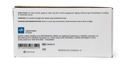CURAD Performance Series Premium Porous Cotton Tape, 1" x 10 yd. Box of 12, White