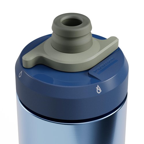 CamelBak Podium Steel Insulated Bike Water Bottle Mercury Deep Sea, 22oz