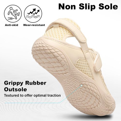 BARERUN Women's Water Shoes - Quick-Dry, Breathable Outdoor Sandals for Hiking & Beach | Lightweight, Non-Slip Design