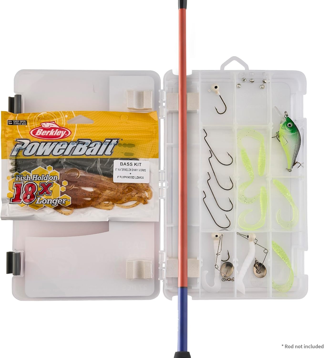 Shakespeare Fishing Tackle Kit - Catch More Fish with Essential Gear | Complete Set