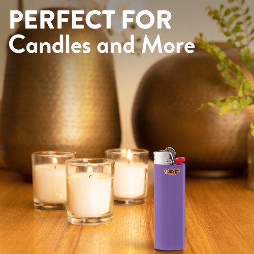 BIC Maxi Pocket Lighter, Special Edition Lava Series, 8 Count Pack of Lighters