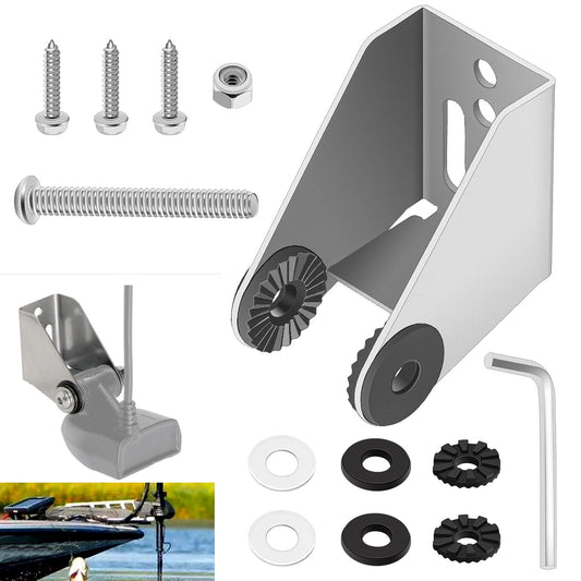 740162-1 MHX MXNT Metal Bracket for Si G2N Transom Mounting Hardware - Transducer Mounting Bracket for XNT Transom-Mount Transducers