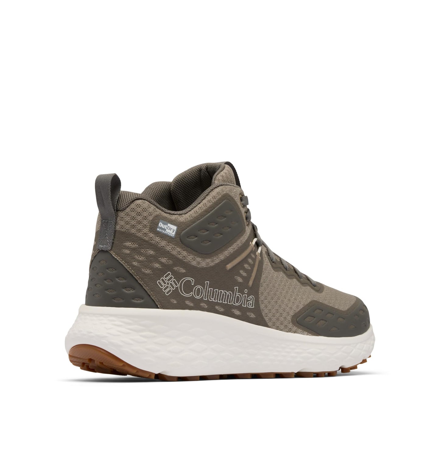 Columbia Men's Konos TRS Outdry Mid Waterproof Shoe, Tusk/Quarry, 11