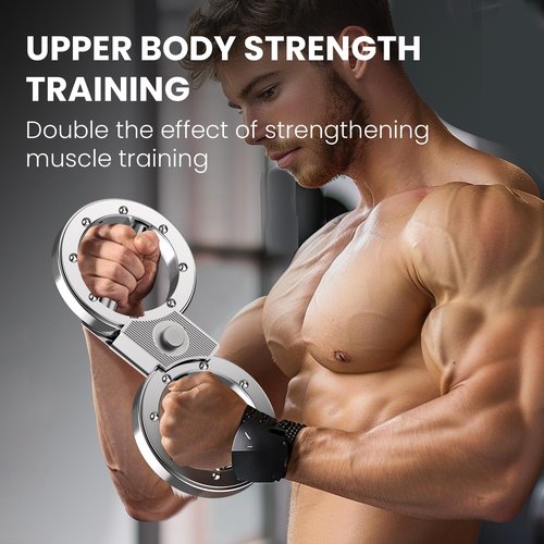 Burn Machine 12LB Hand and Forearm Trainer, Grip Strength Trainer, Resistance Spinning Burn Rotator Machine Trainer for Wrist, Forearm, Shoulder, Strength Training Machine ，Home Gym Exercise