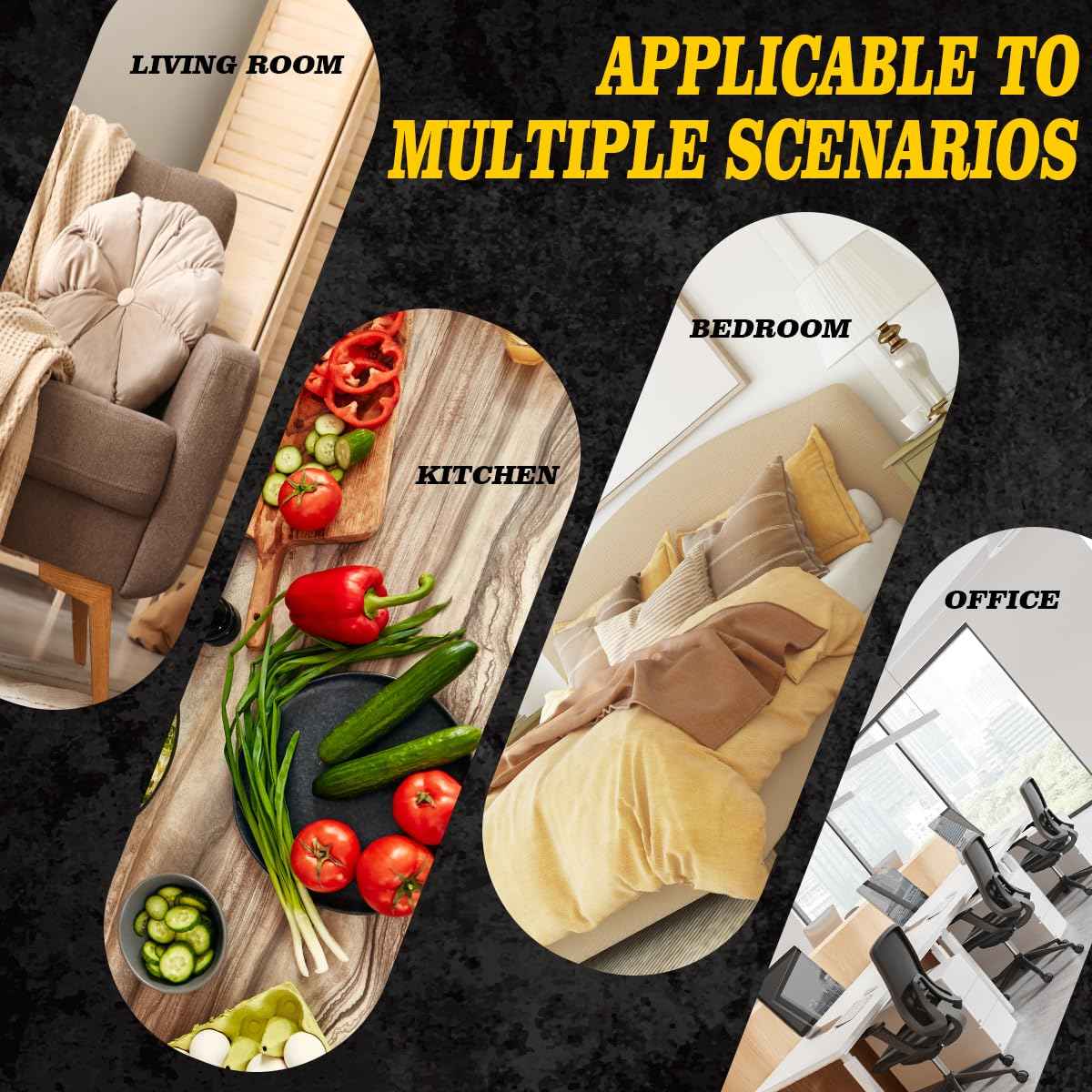 HWDTEC 6 Pack Type Y HEPA Vacuum Bags for Hoover Style Y, Z, YZ WindTunnel Upright Vacuum Cleaners, Replacement Part 4010100Y, AH10040, 902481001, 4010801Y, AH10165