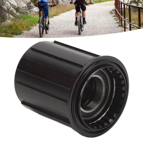 Jauarta Bike Freehub Body Aluminum Alloy 11 Speed Ratchet System Two Bearing Cassette Freewheel Body Replacement for Road Mountain Bike