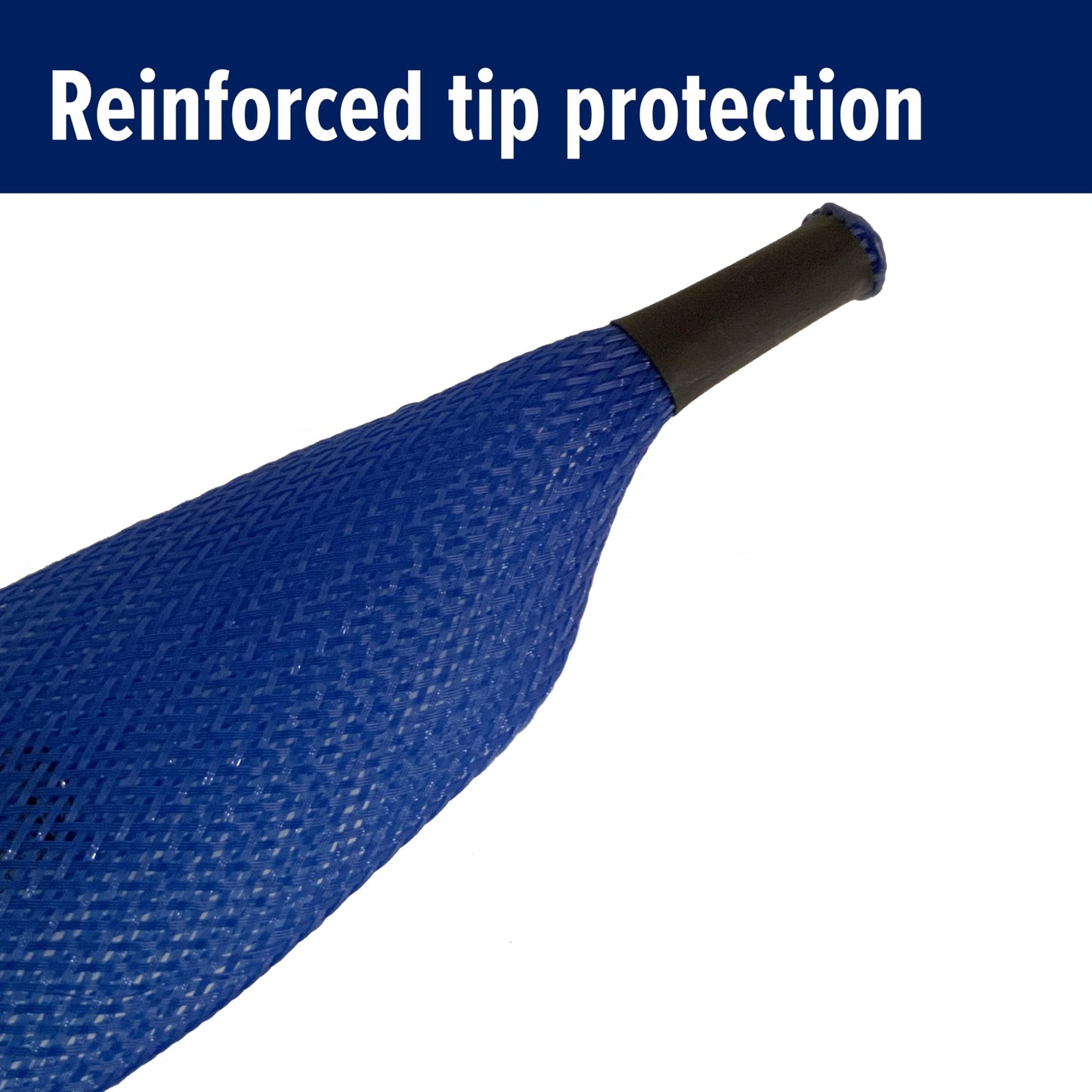 Penn® Premium Fishing Rod Sleeve, 67 in., Lightweight and Extremely Durable Woven Nylon PET Fishing Rod Cover, Reinforced Tip, Easy-Close Drawstring