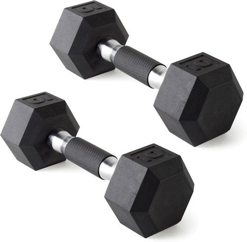 CAP Barbell Coated Dumbbell Weights - Versatile Pairs & Sets for Home Gym Use