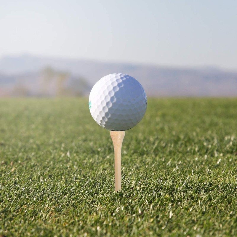 Juvale 300 Pack Bamboo Golf Tees in Bulk (2 3/4 inch, Natural Wood Color) - Golf Tees Wood
