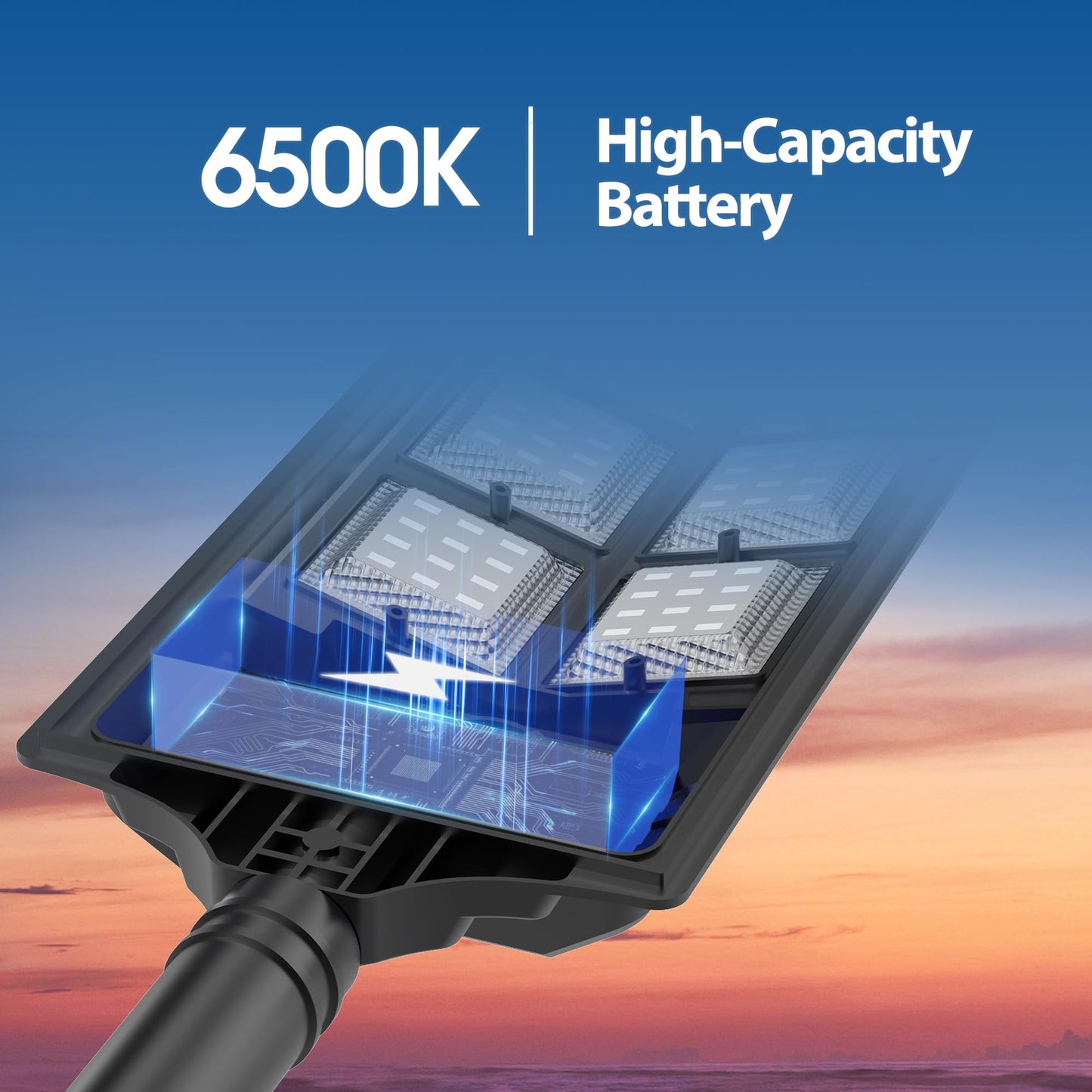 Outdoor Solar Lights with Motion Sensor – Dusk to Dawn Waterproof LED Flood Lights, Bright Solar Powered Wall Lights with Remote for Yard, Patio, Garden, Garage, Flag Pole