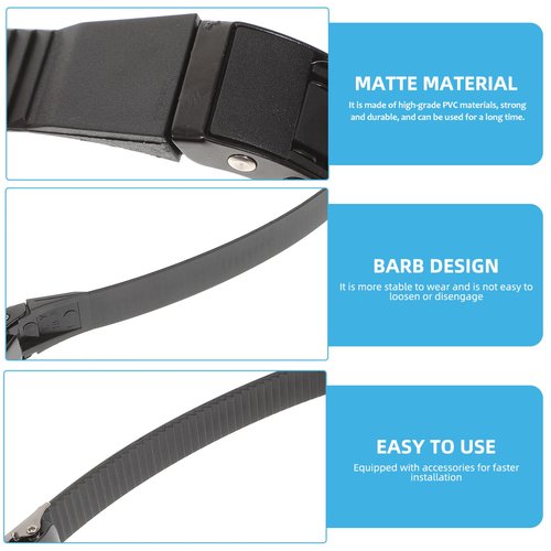 LIOOBO Ratchet Belt Shoes Accessories Inline Roller Shoes Strap: Replacements Screws Nuts Skates Buckles Snowboard Bindings Parts Shose Equipment Accessory 3 Sets Ratchet Belt Shoes Accessories