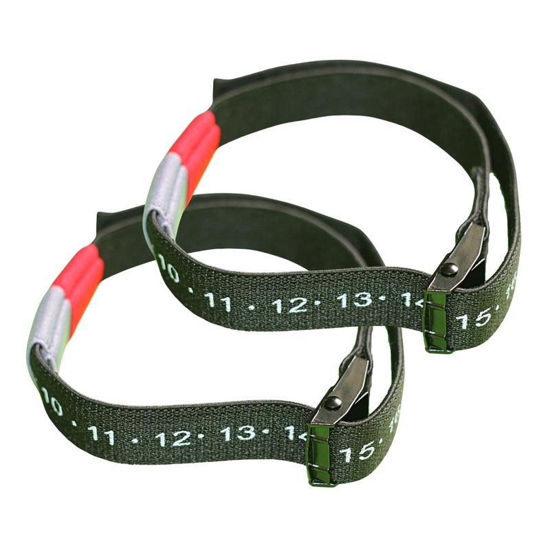 Dr. Gains Premium Nylon & Metal Buckle BFR Bands | Blood Flow Restriction Bands for Occlusion Training Weight Lifting (Arms)