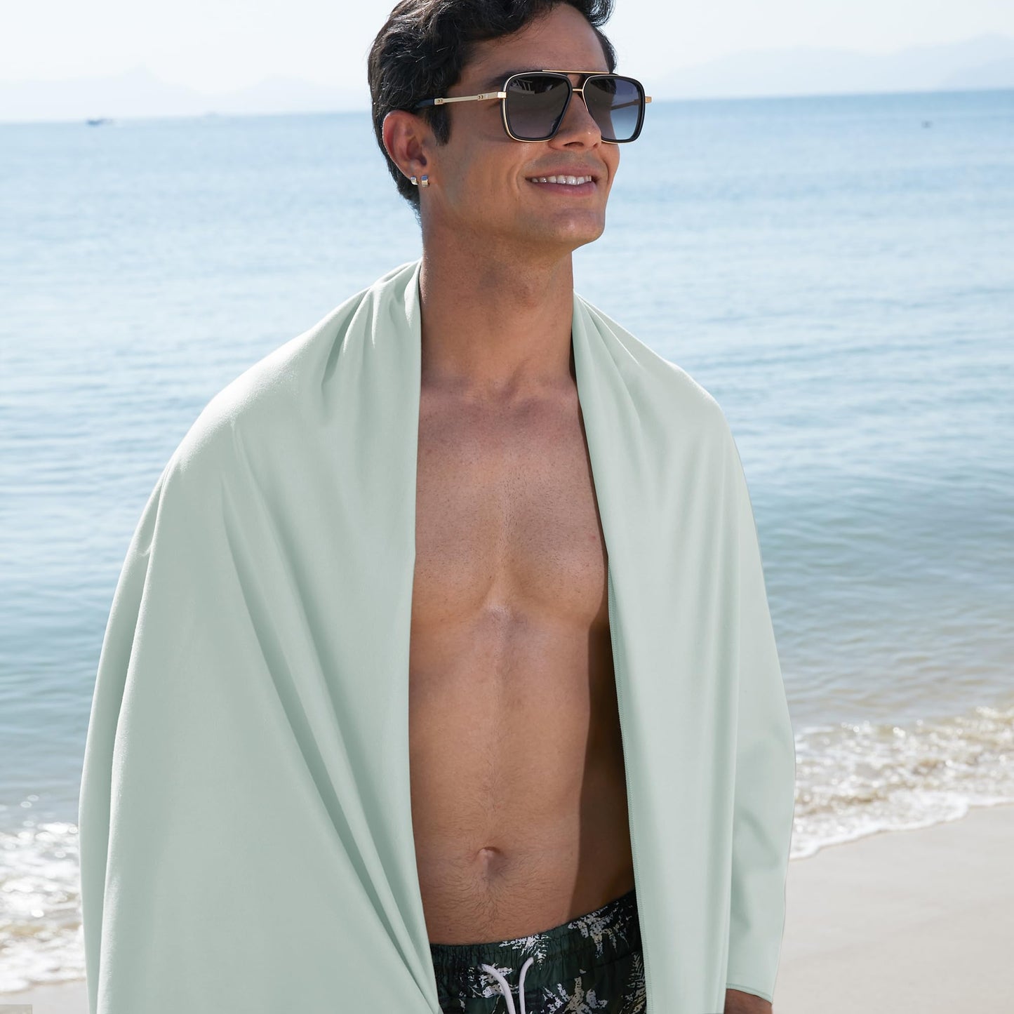 Rainleaf Microfiber Towel Quick Dry Camping & Travel & Gym Towel. Compact