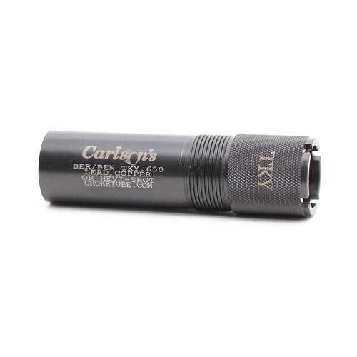 Carlson's Choke Tubes 12 Gauge Compatible for Beretta Benelli Mobil [ Turkey | 0.650 Diameter ] Blued Steel | Extended Turkey Choke Tube | Made in USA