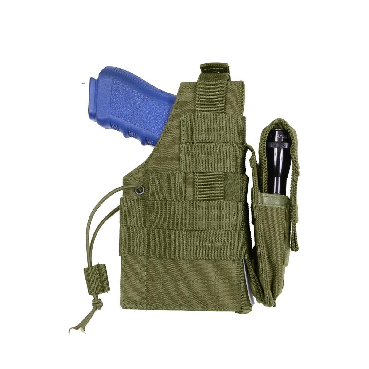 Rothco 15400 MOLLE Modular Ambidextrous Holster Color : Olive Drab