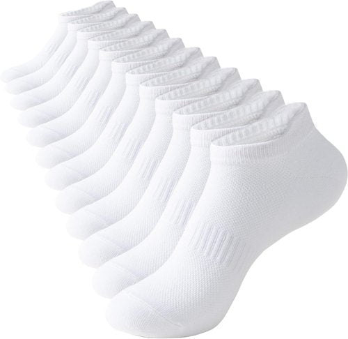 Irisbear Women's Ankle Socks - 6 Pairs Low Cut No-Show Athletic Running Socks