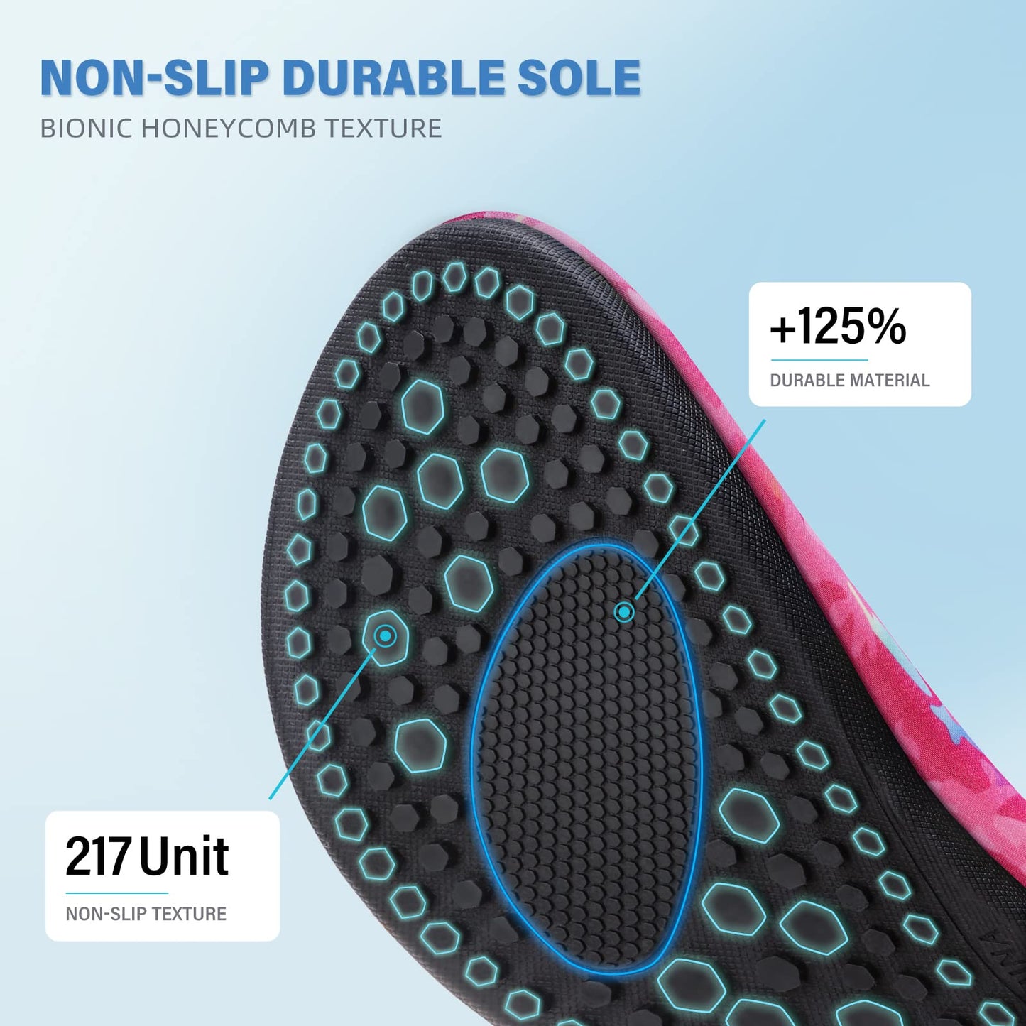 Water Shoes for Women Men Quick-Dry Aqua Socks Swim Beach Outfits Barefoot