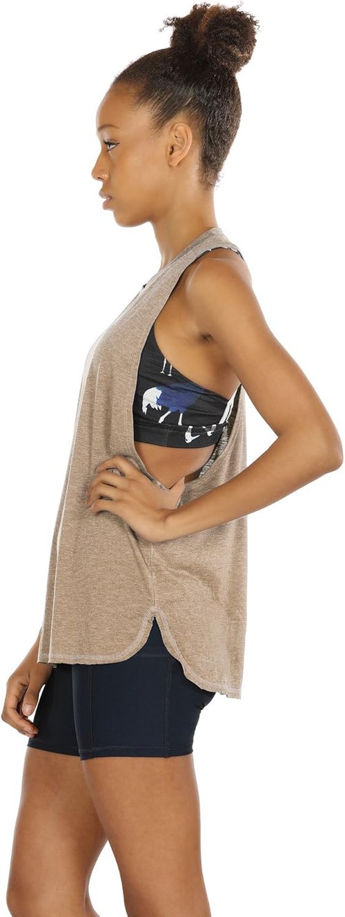 Icyzone Women's Soft Tank Top - Comfortable, Breathable Fabric | Perfect for Workouts & Casual Wear