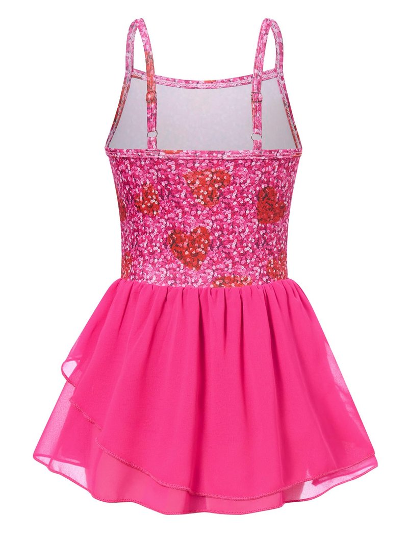 Taubow Girls Dance Leotards 5-6t 5t Size 5 6 6x Pink Heart Ballet Leotard Dance Outfit
