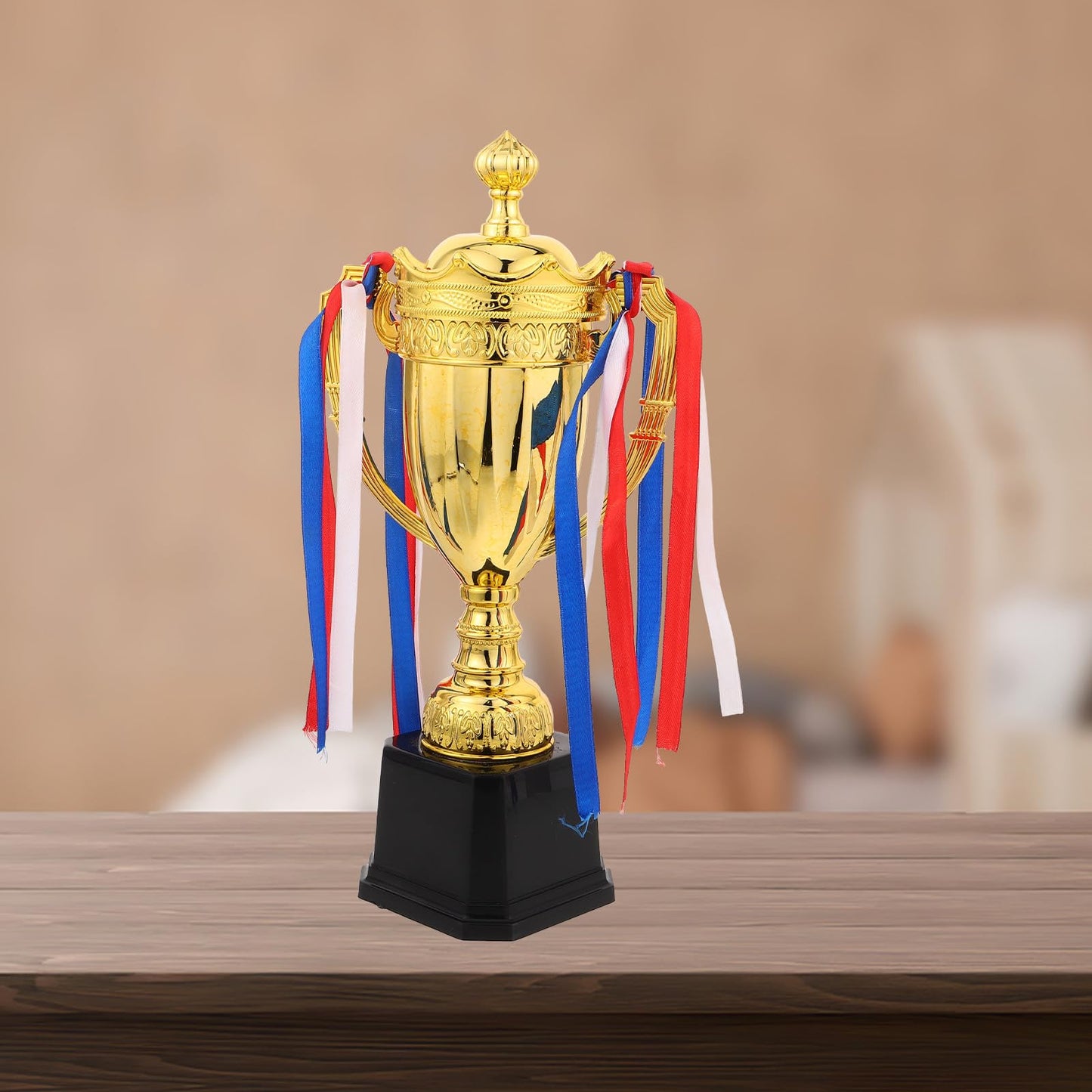NUOBESTY Gold Sports Trophy Cup 12.59In Award Trophy for Basketball Soccer and Football Competitions Championship for Winners Ceremonies Parties and Team Celebrations