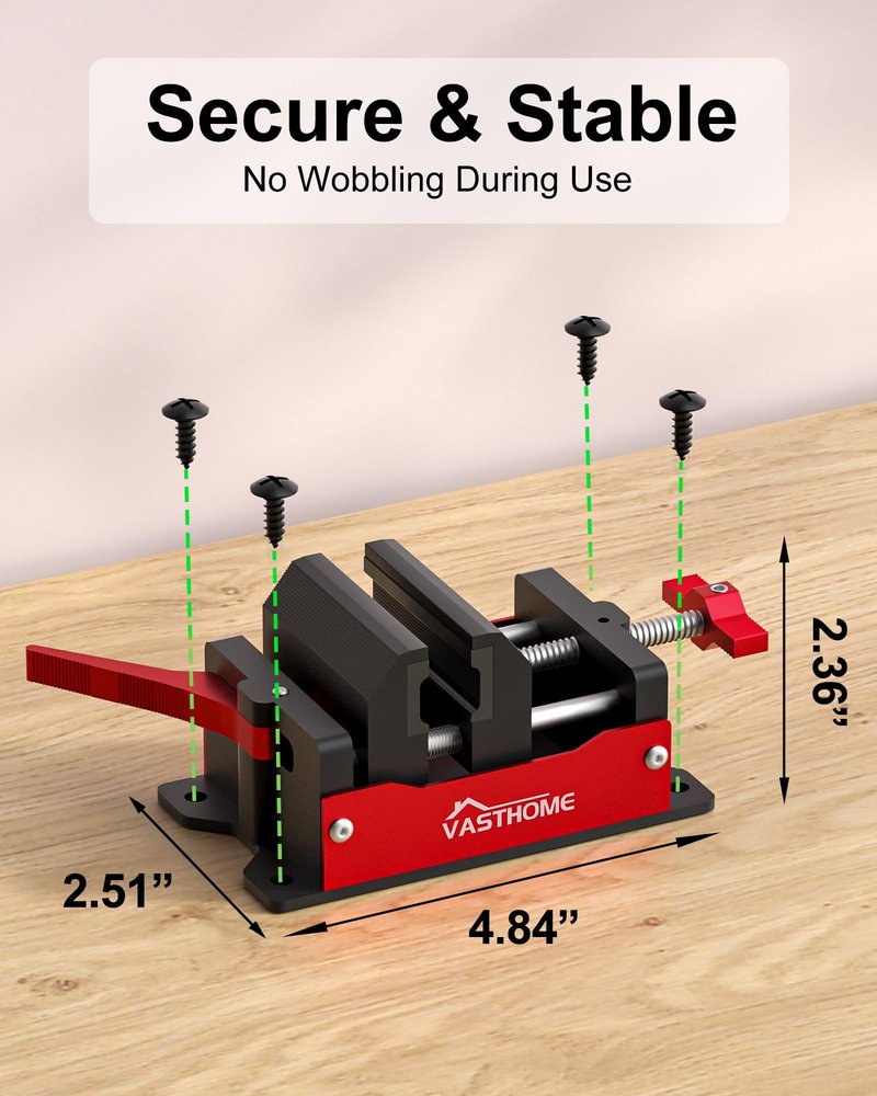 VASTHOME Golf Club Vise Clamp for Regripping Station, Quick Change Grip Installation Kit with Hook Knife & 15 pcs Grip Tapes (2'' x 8.7'' / 5x22cm)