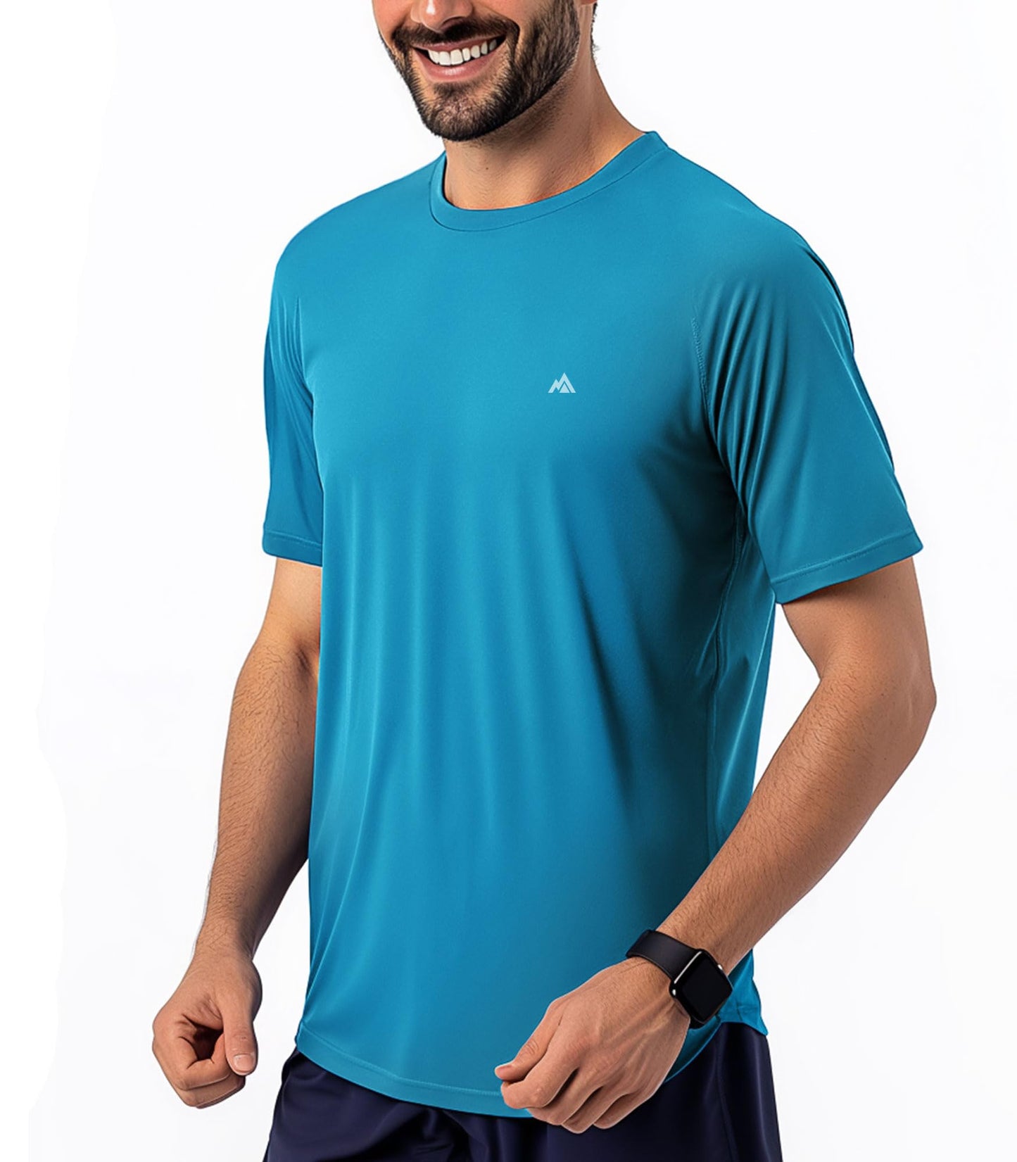 GearGlacier Instant Cooling Quick Dry Workout T-Shirt Men Undershirt Moisture Wicking Performance Running Comfort Tee