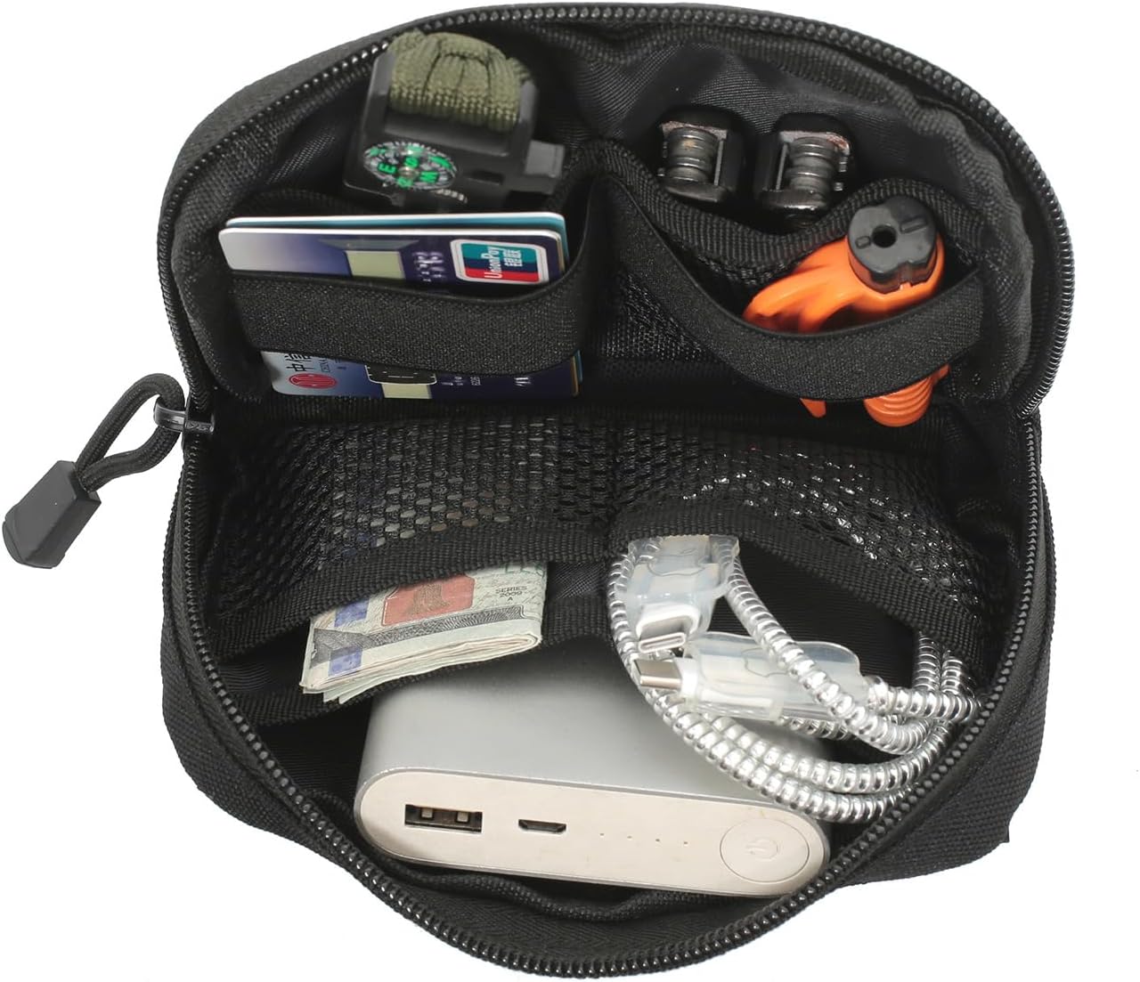 Mini Tactical Belt Pouch by Heavy Duty | Compact EDC Utility Gear for Men - Ideal for Travel & Hiking