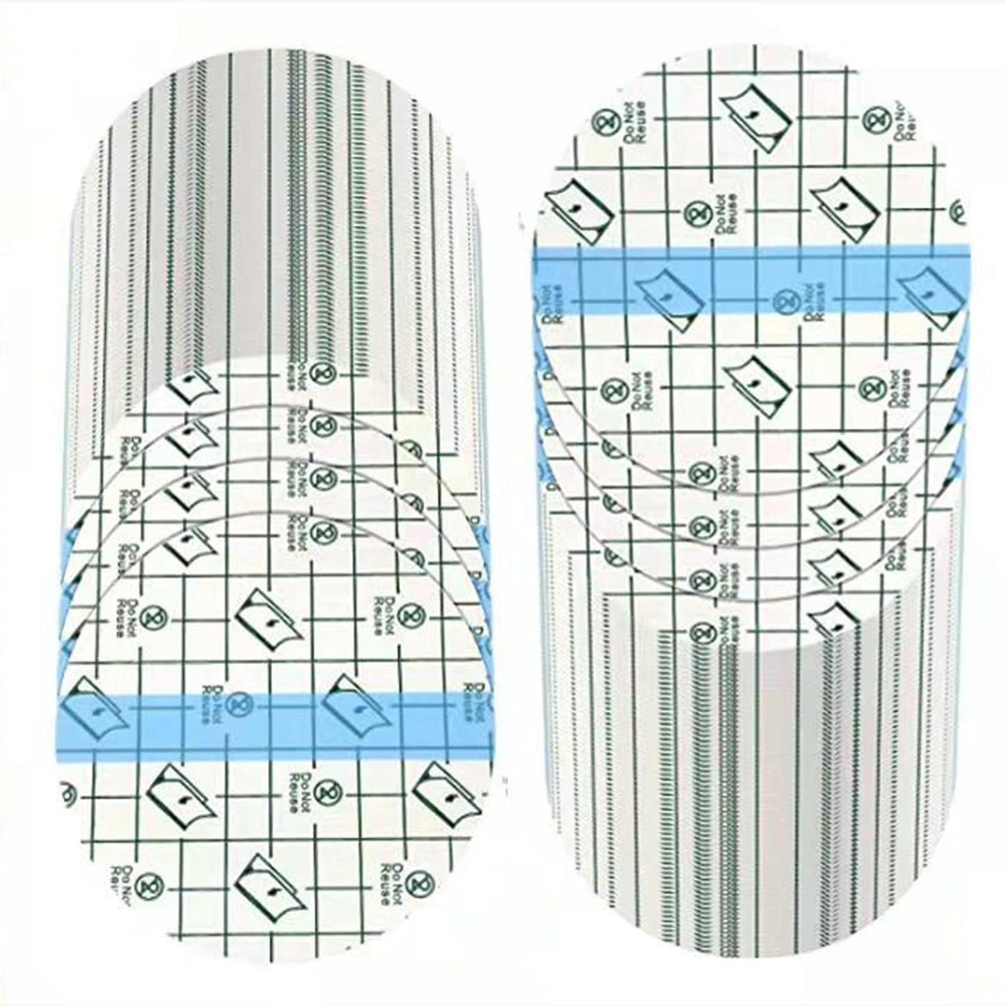 Nuanchu 100 Pieces 4 Inches Transparent Stretch Adhesive Bandage Waterproof Bandage Round Transparent Film Dressing Disposable Cover Dressing Tape for Shower