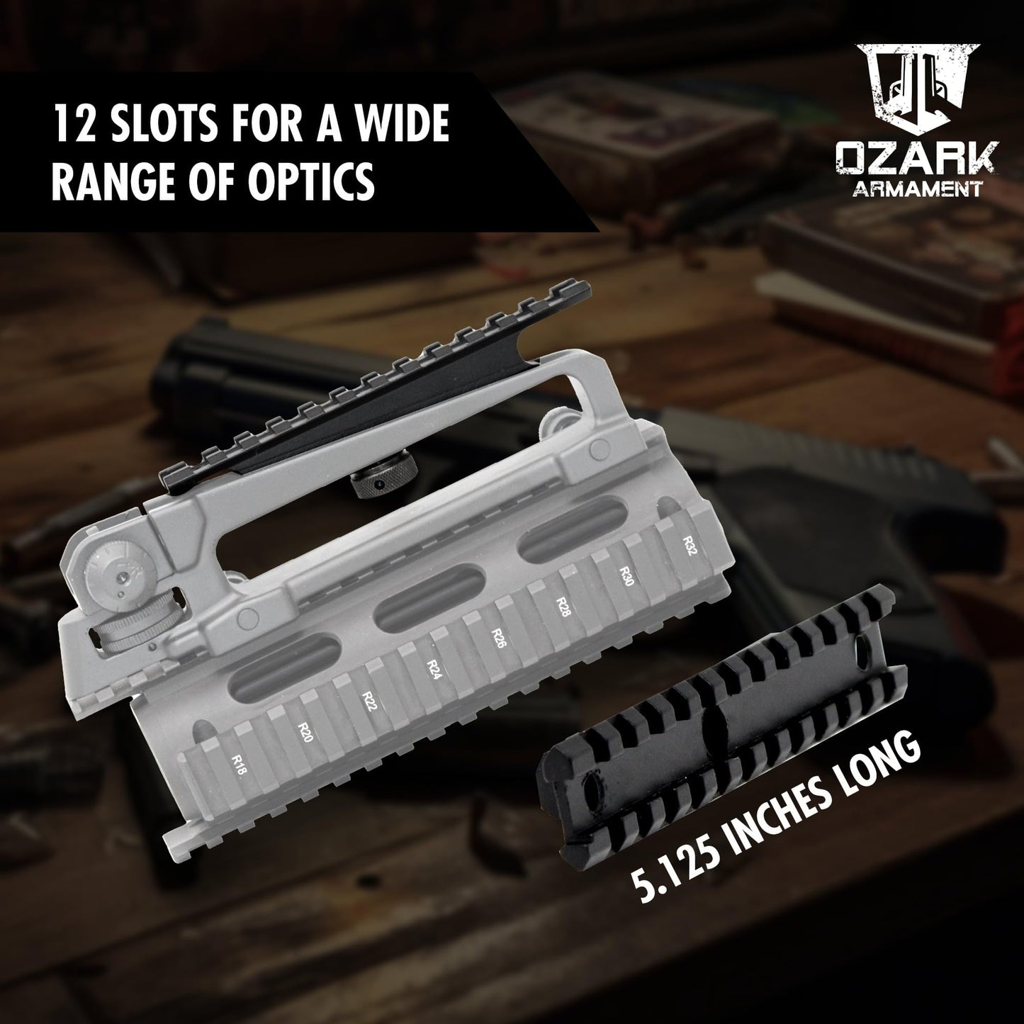 OZARK ARMAMENT Picatinny Scope Mount