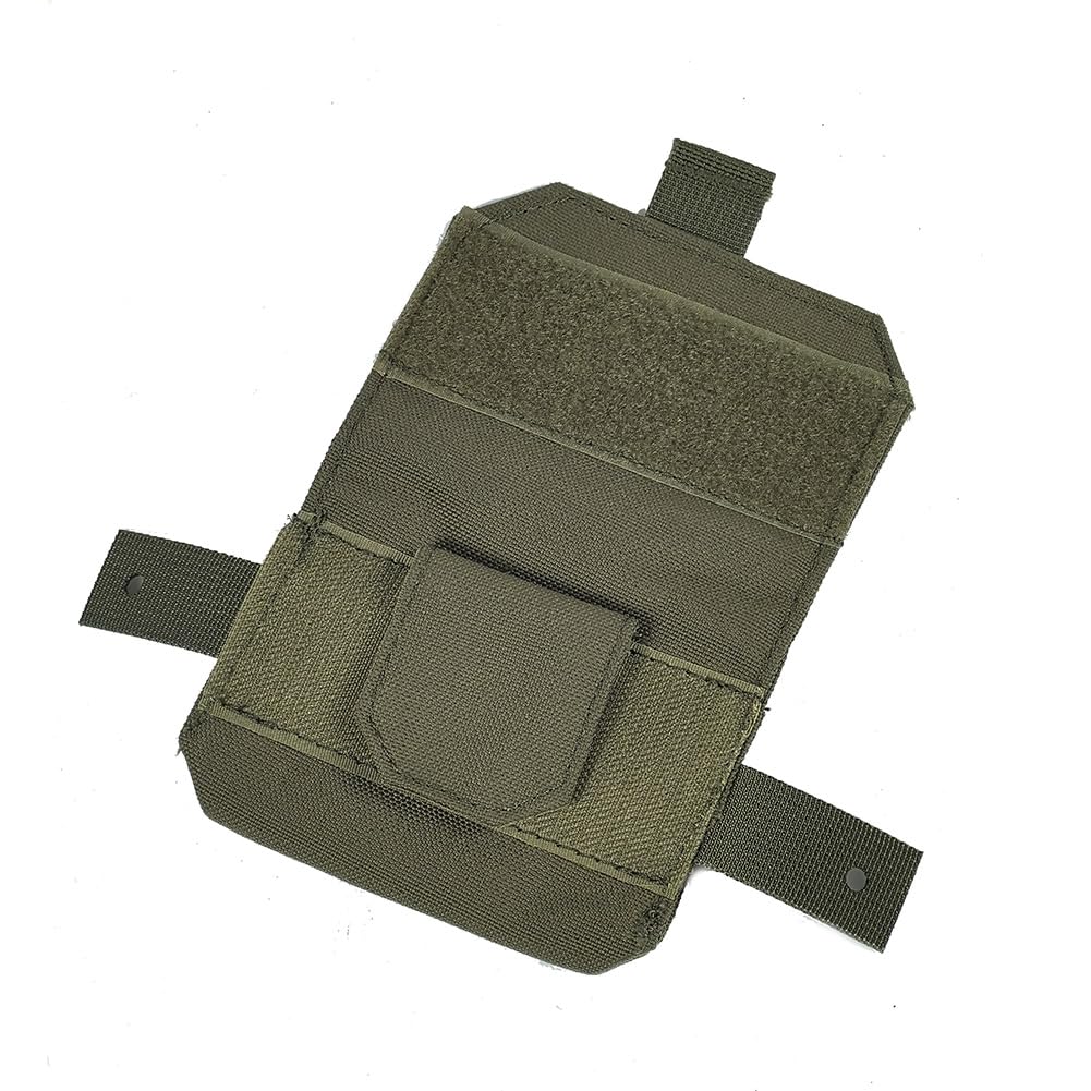 ATAIRSOFT Counterbalance Balancing Weight 500D Bag Pouch Battery Pack for Fast Airsoft Tactical Helmet Accessory (OD Green)
