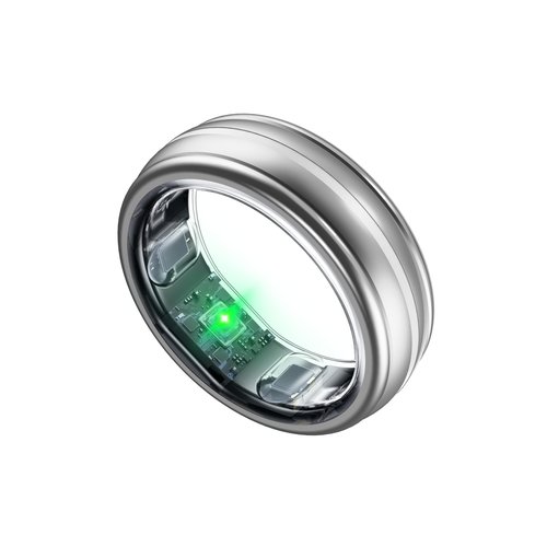 RIFESI Valentine's Day Gifts, Smart Ring for Women & Men - Titanium Fitness Ring with Heart Rate, Sleep, Step & SpO2 Monitor, Stress & HRV Tracking, 7-Day Battery, 25ATM Waterproof — No Subscription