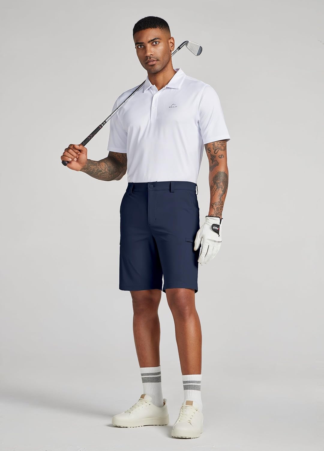 Willit Men's Golf Shorts - Quick Dry Stretch Cargo Shorts with Pockets | Available in 7", 9", 11" Sizes