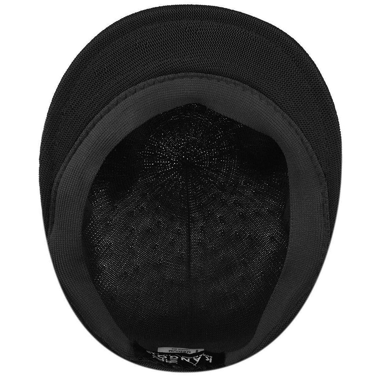 Kangol Tropic 504 Hat, Ivy Hat for Men and Women, Flat Cap, XX-Large, Black