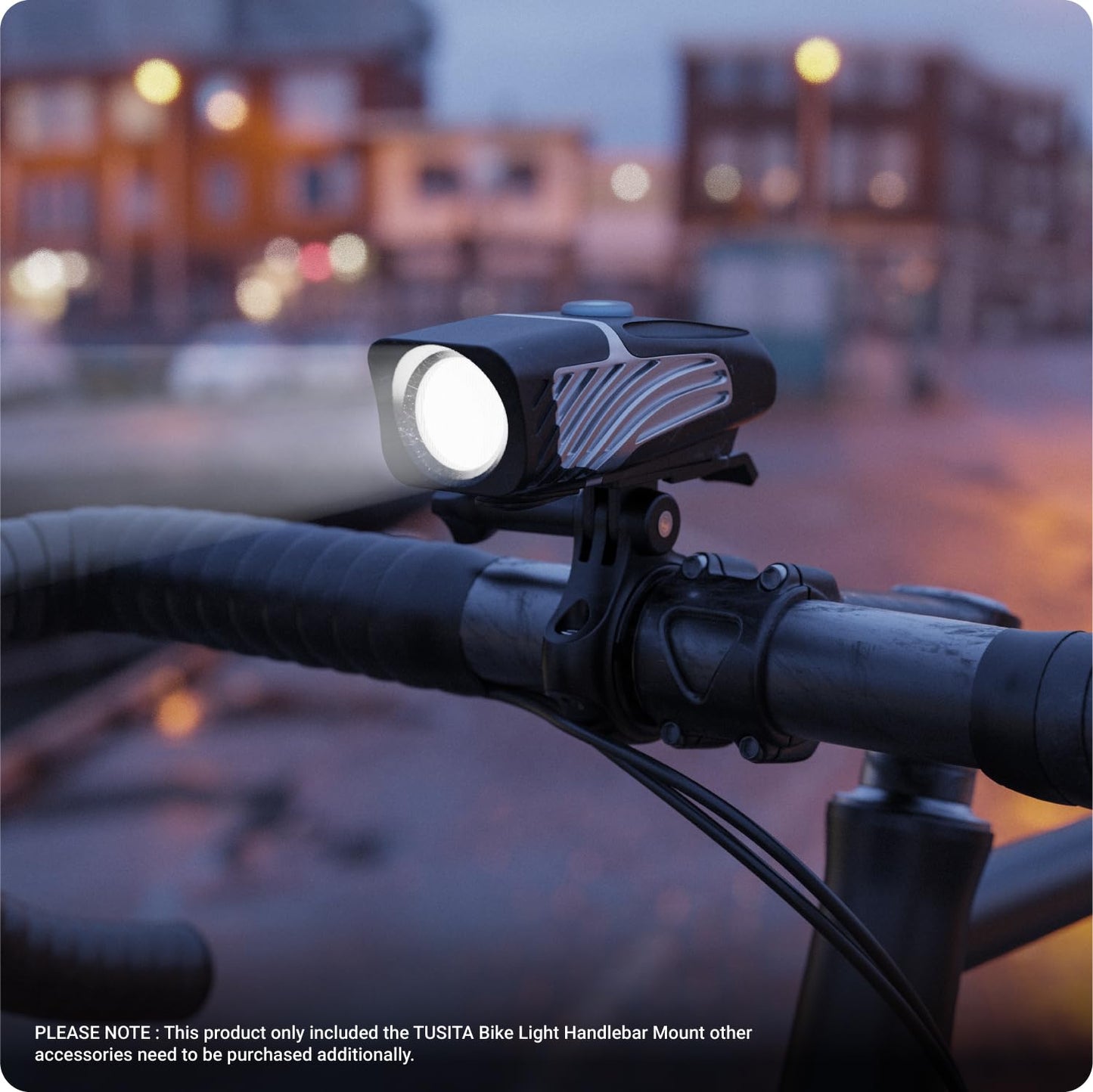 TUSITA Bike Light Handlebar Mount Compatible with NiteRider Lumina Or Mako Series - 25.4mm 31.8mm
