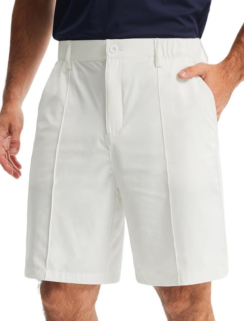 Libin Men's Golf Shorts - Classic Fit, Quick-Dry, Lightweight Casual Shorts for Summer Travel | 9" Length
