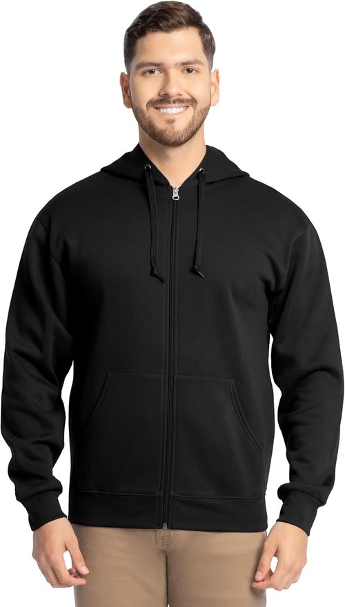 Fruit of the Loom Eversoft Fleece Full Zip Hoodie - Ultra-Soft Comfort | Available in Multiple Colors