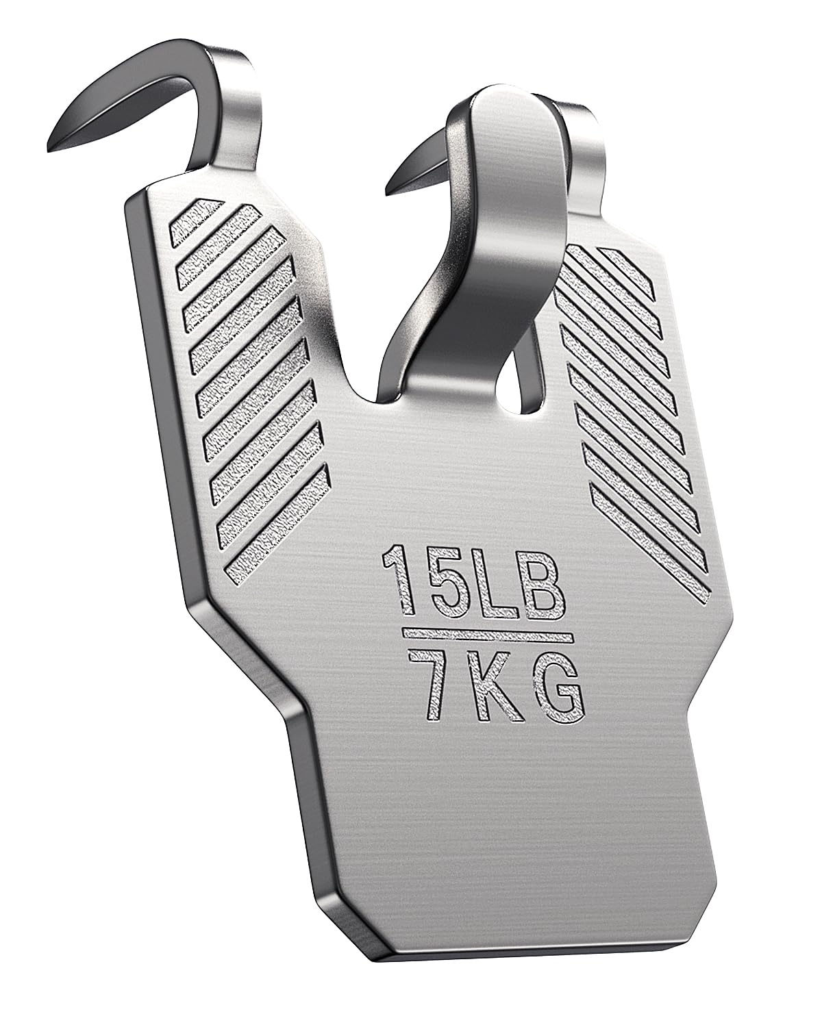 15 lb Drywall Picture Hangers with Claw: 15 Pack Heavy Duty Steel Picture Hanging Hooks - No Damage Sawtooth D-Ring Wire Kit Hanger for Room Office Decor Wall Art Mirror Photo Poster Frame