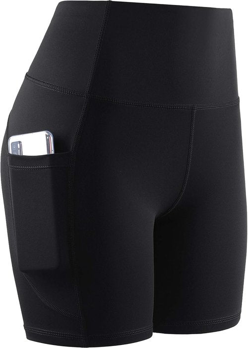 CADMUS High Waist Yoga Shorts - Naked Feeling Workout Biker Shorts for Women | 3'' to 8'' Sizes