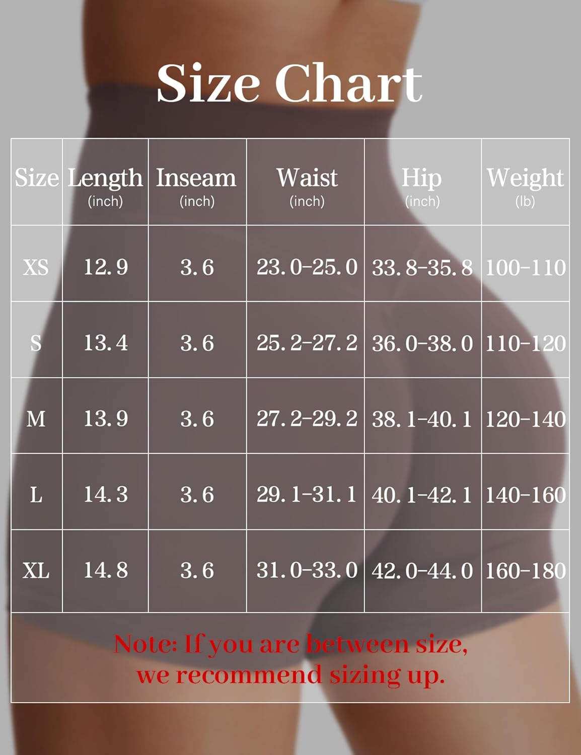 YEOREO Women's Biker Shorts - High Waist Tummy Control | 3.6"/4.5"/6" Workout & Yoga Options